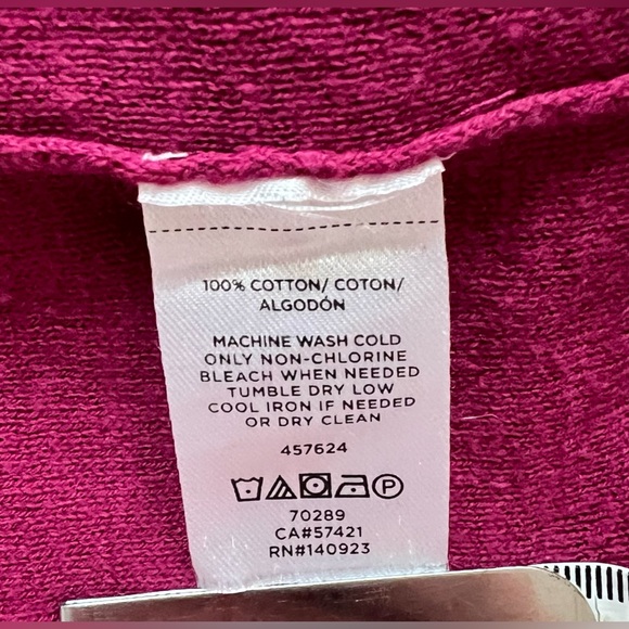 Cardigan Pink Open Front - Picture 7 of 12